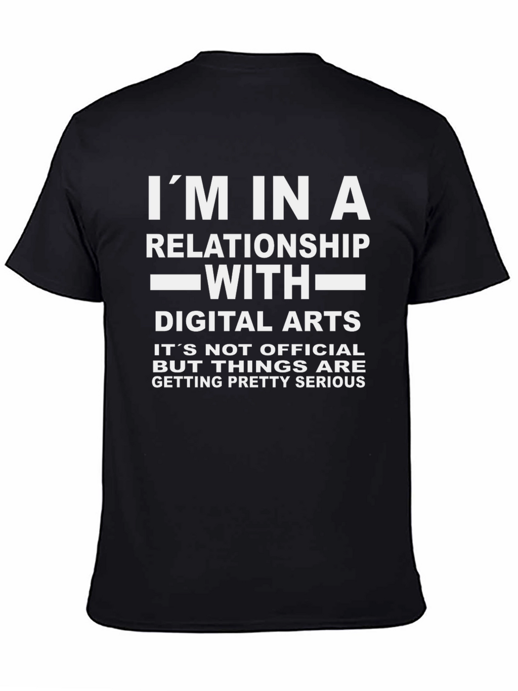 Digital Arts Relationship T-Shirt - Novelty Graphic Tee