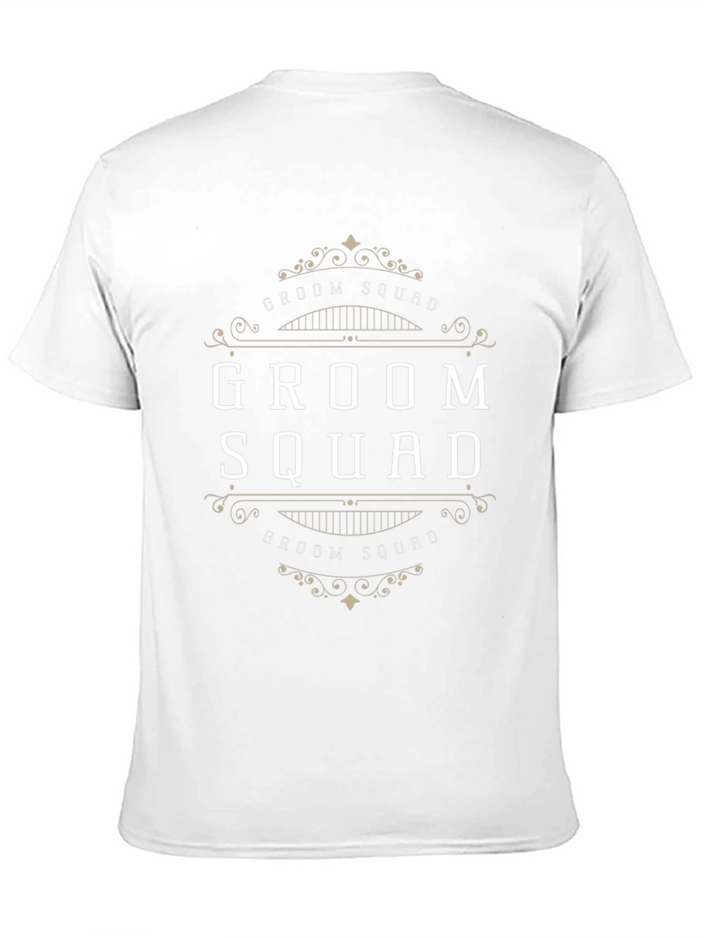 Groom Squad Black T-Shirt - Wedding Party Apparel