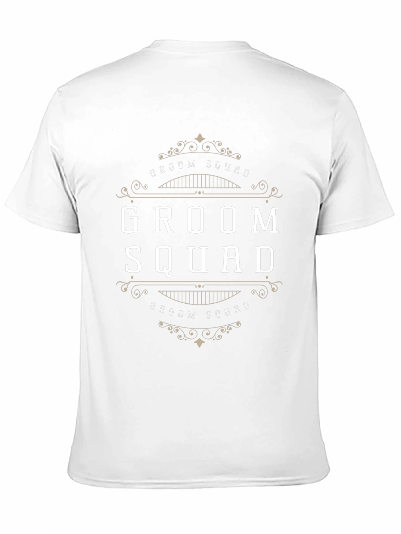 Groom Squad Black T-Shirt - Wedding Party Apparel