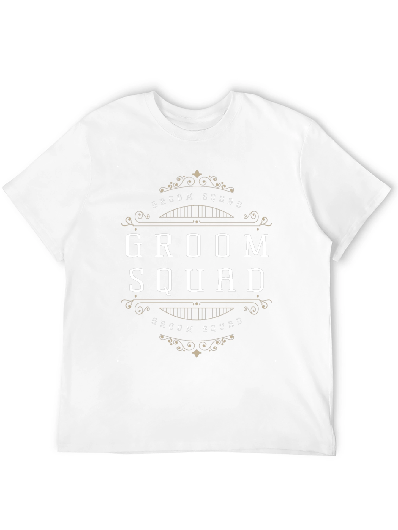 Groom Squad Black T-Shirt - Wedding Party Apparel