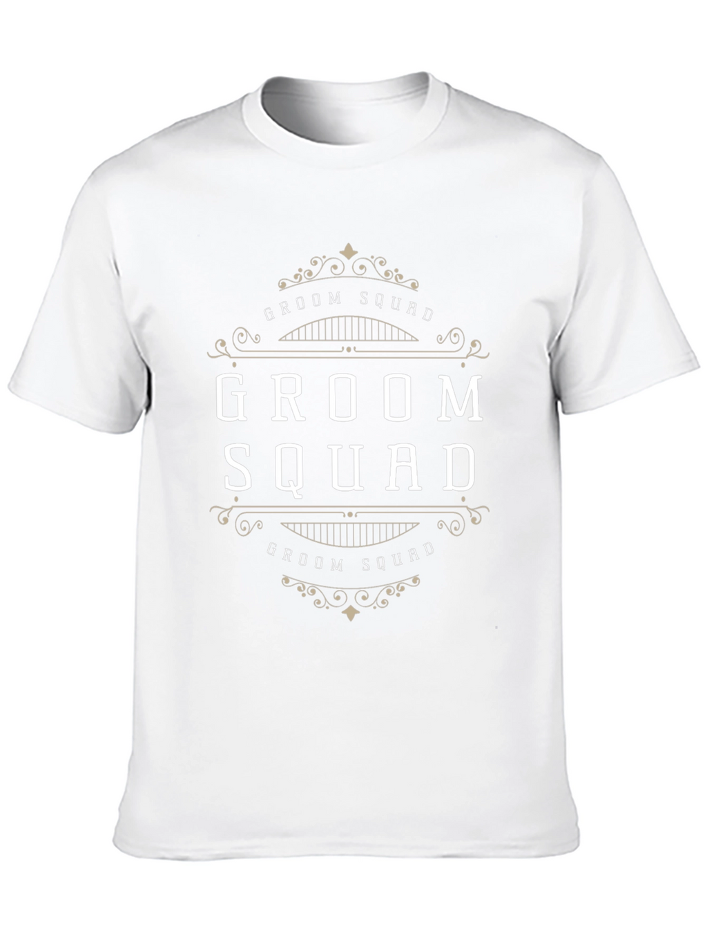 Groom Squad Black T-Shirt - Wedding Party Apparel