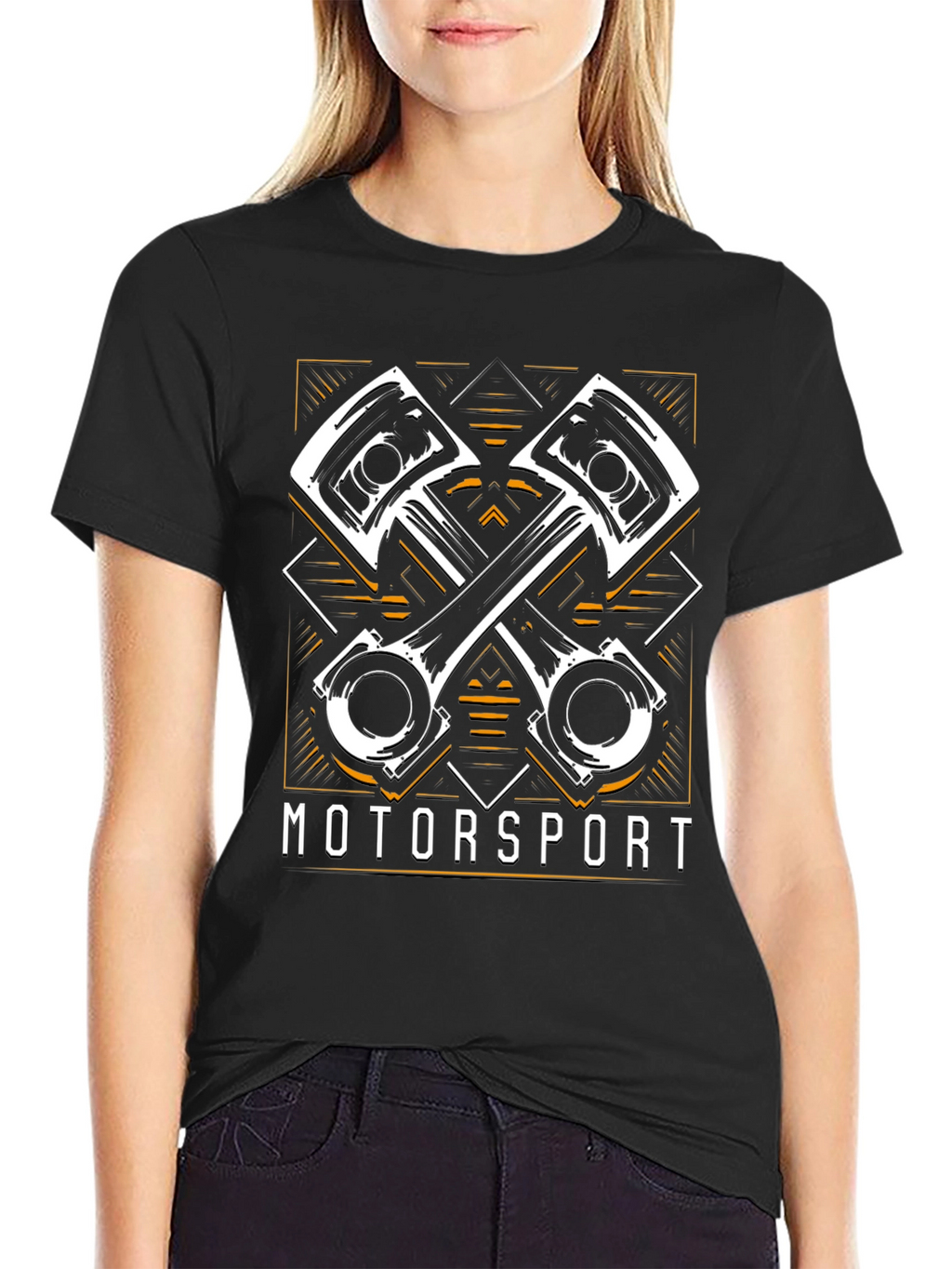 Motorsport Graphic T-Shirt - Black