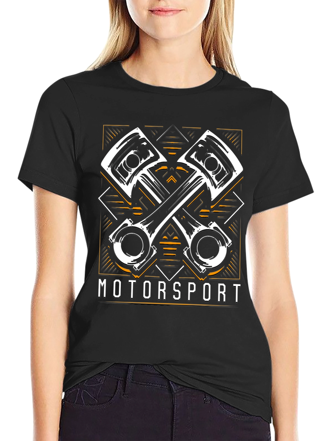 Motorsport Graphic T-Shirt - Black