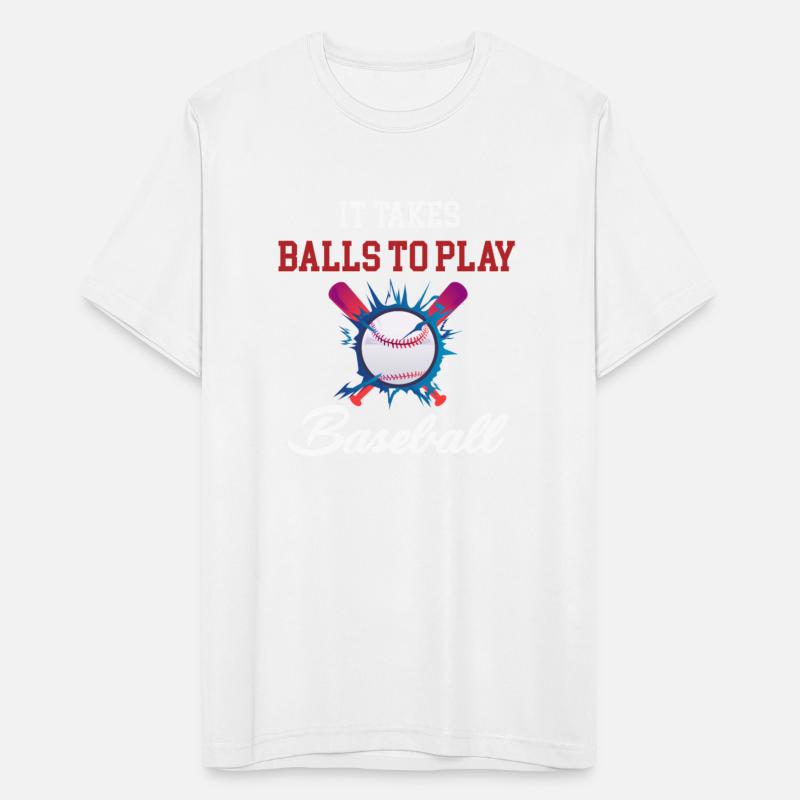 It Takes Balls To Play Baseball Strikes Catcher