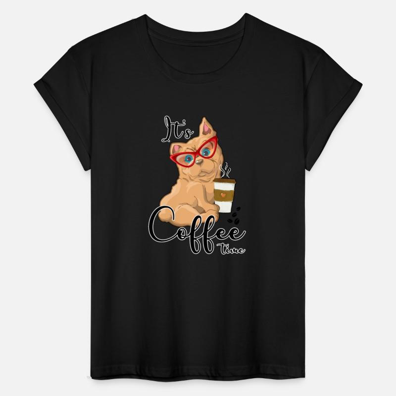 IT'S COFFEE TIME PAWFFEE CANINE CAFE MUZZLE MOCHA