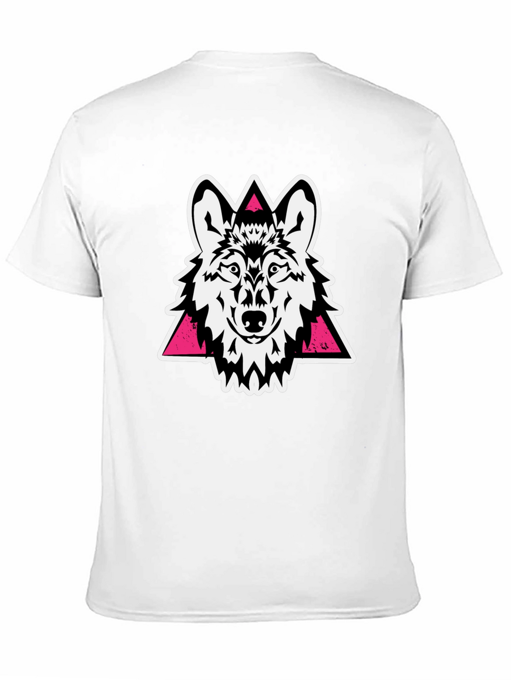 Wolf Graphic Tee - Black Stylish Cotton T-Shirt