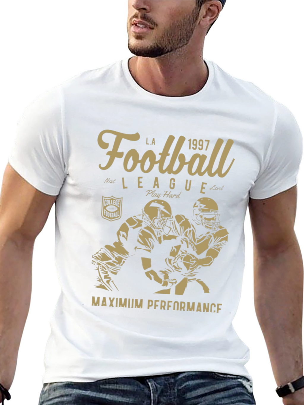 LA Football 1997 Mens T-Shirt