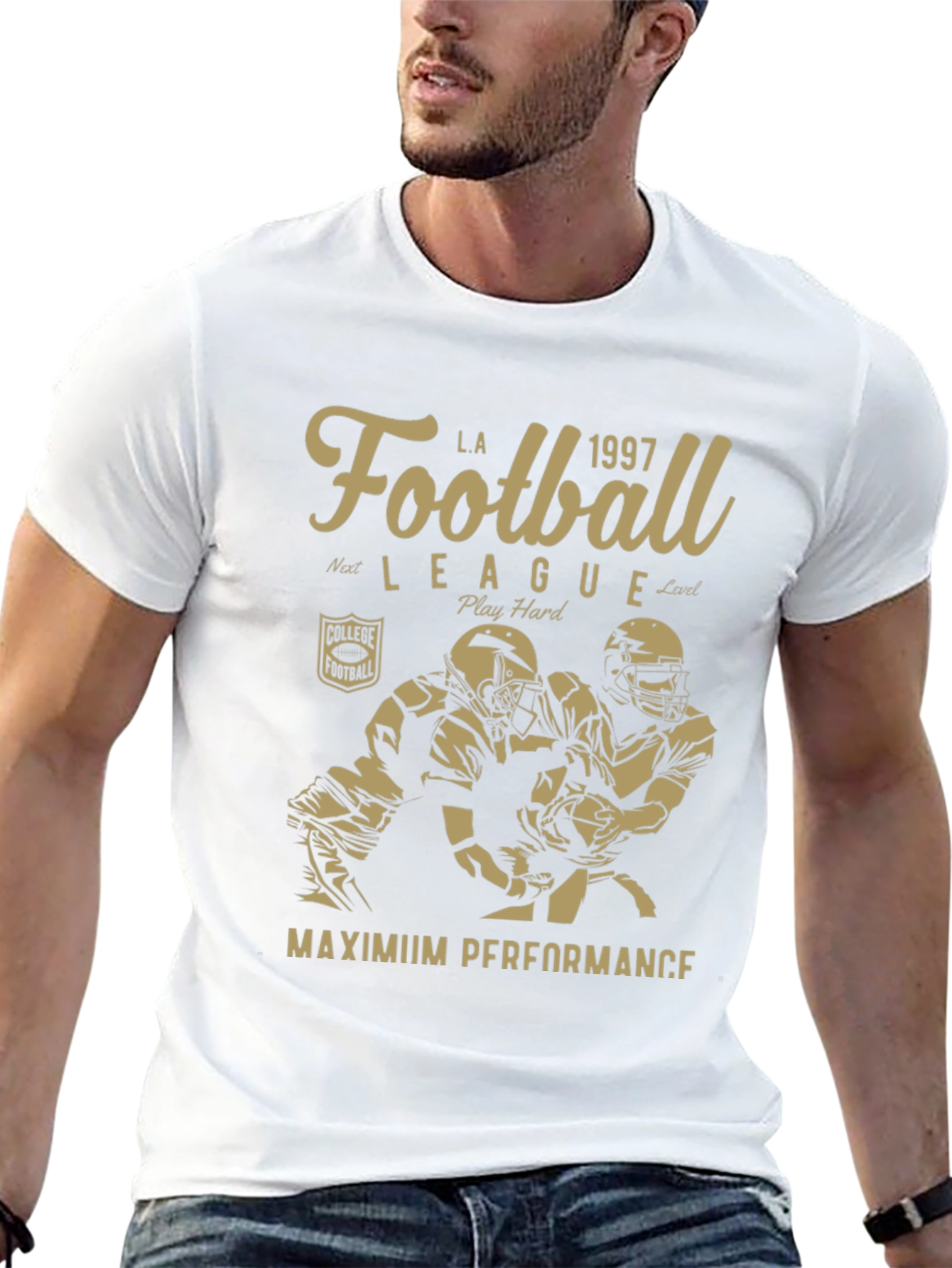 LA Football 1997 Mens T-Shirt