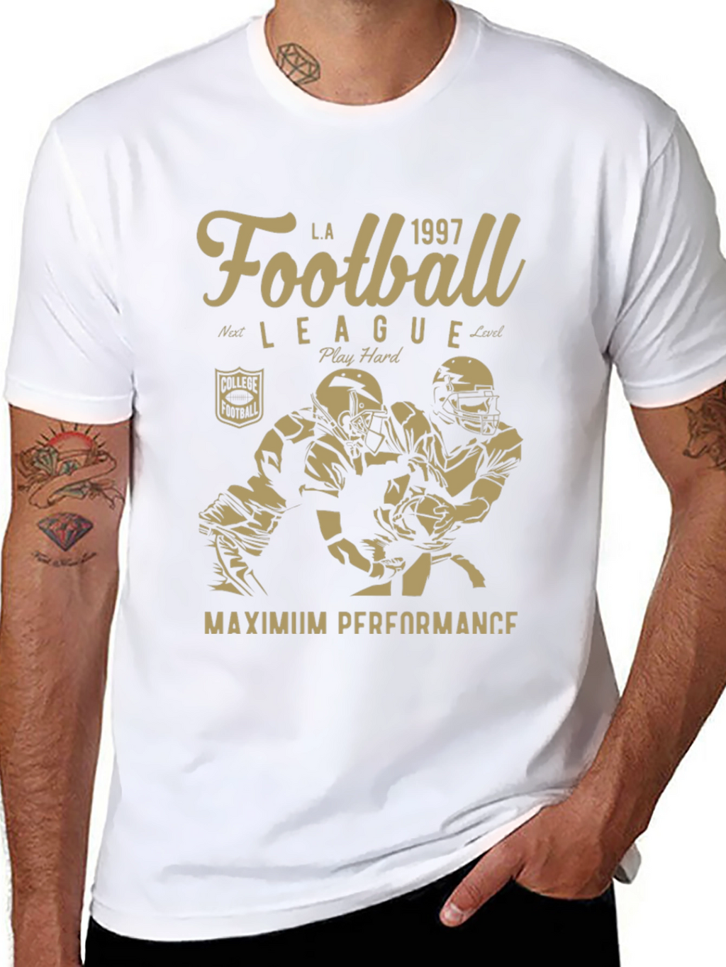 LA Football 1997 Mens T-Shirt