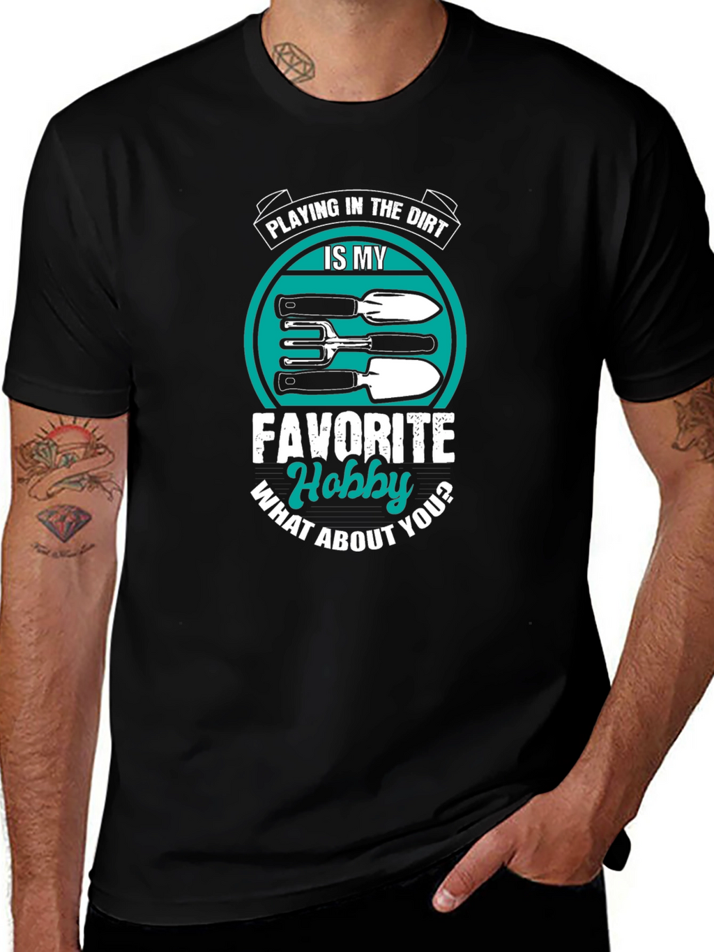 Gardening Hobby T-Shirt - Playing in the Dirt Tee