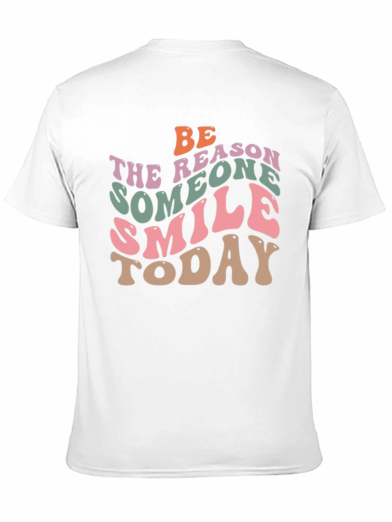 Retro Graphic T-Shirt: Be the Reason Someone Smiles Today