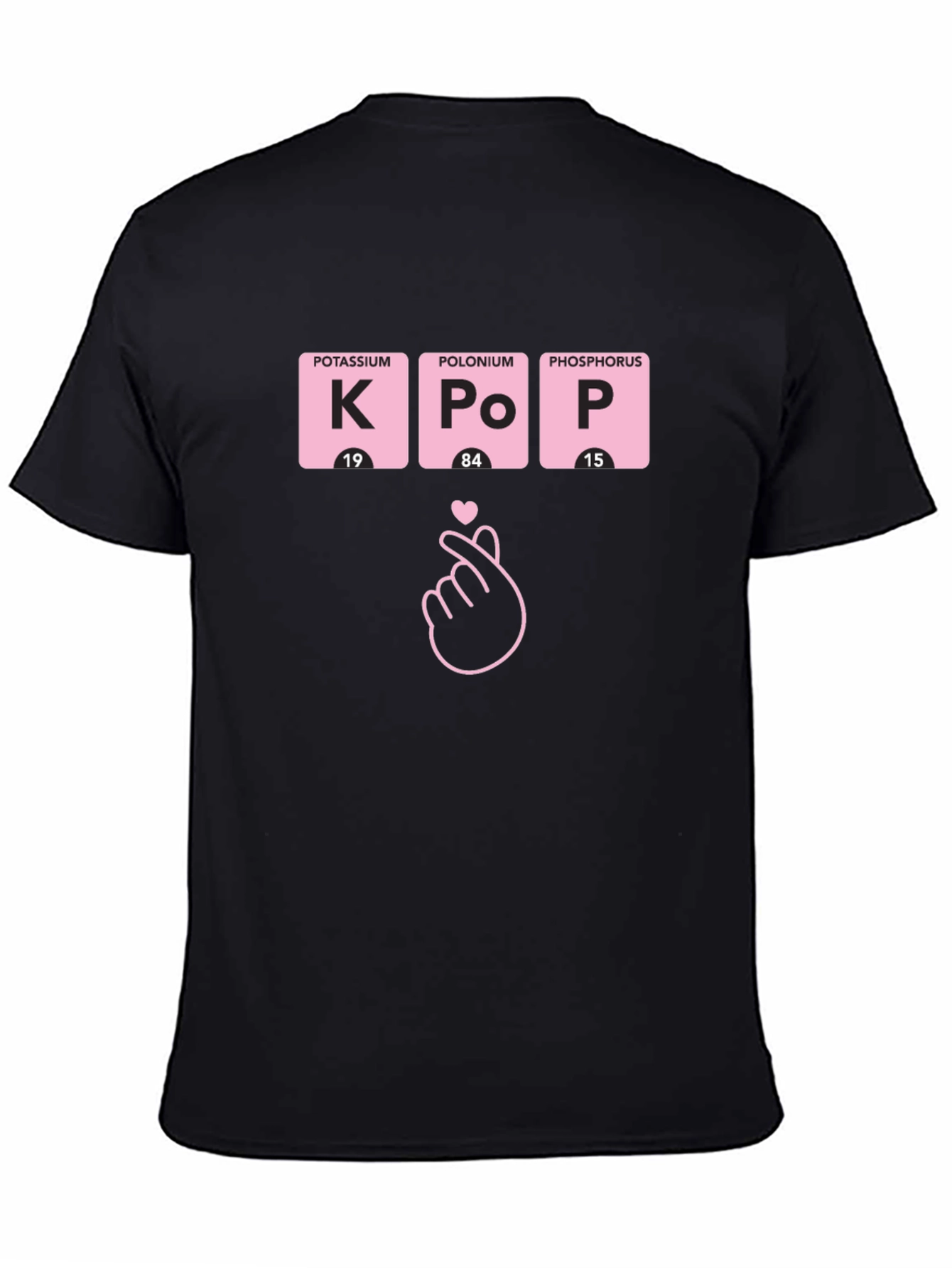 KPOP Element Chart T-Shirt - Trendy Korean Pop Fashion Top