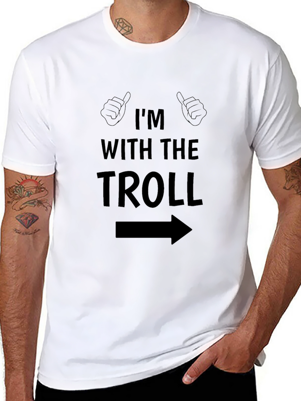 Im With The Troll T-Shirt