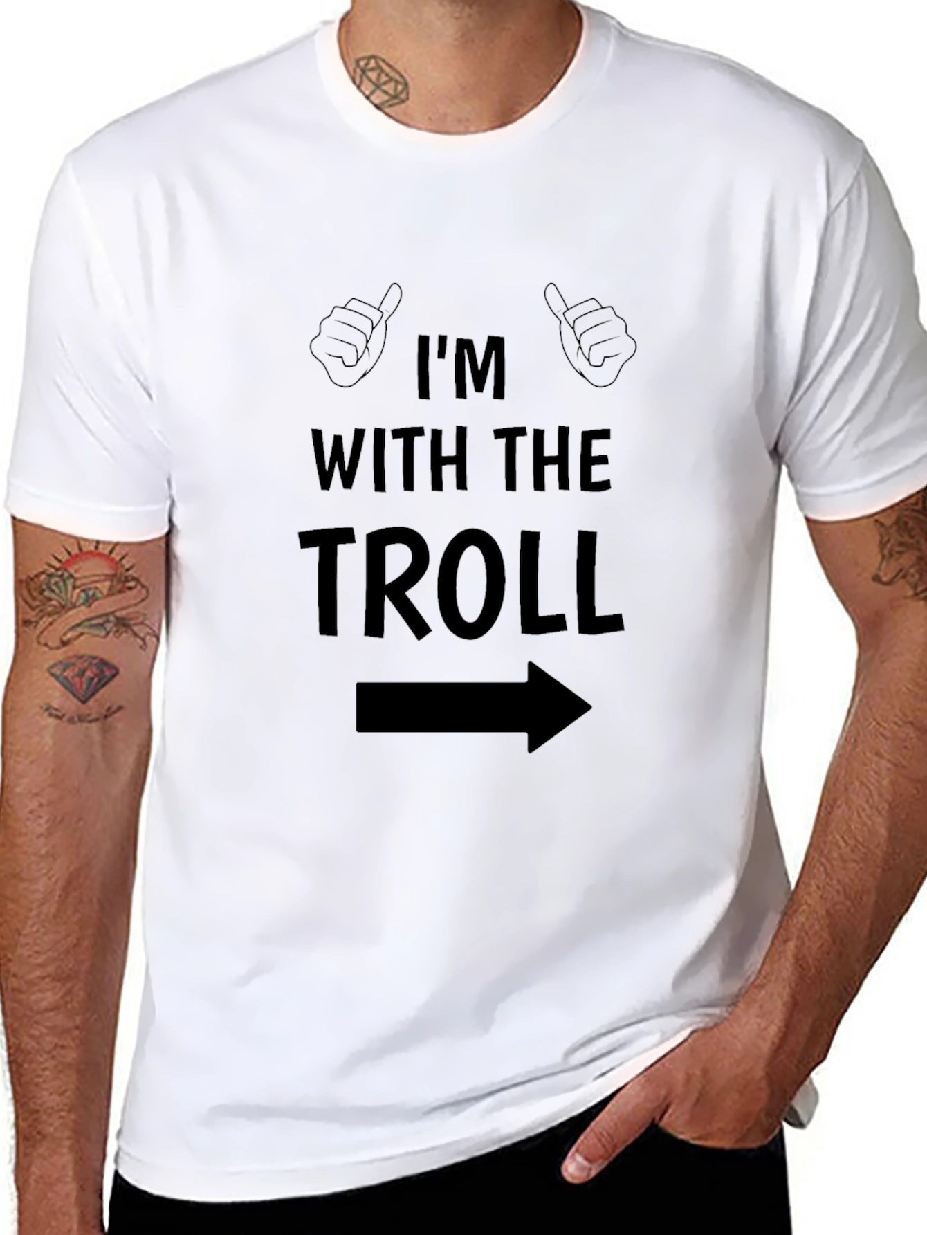 Im With The Troll T-Shirt