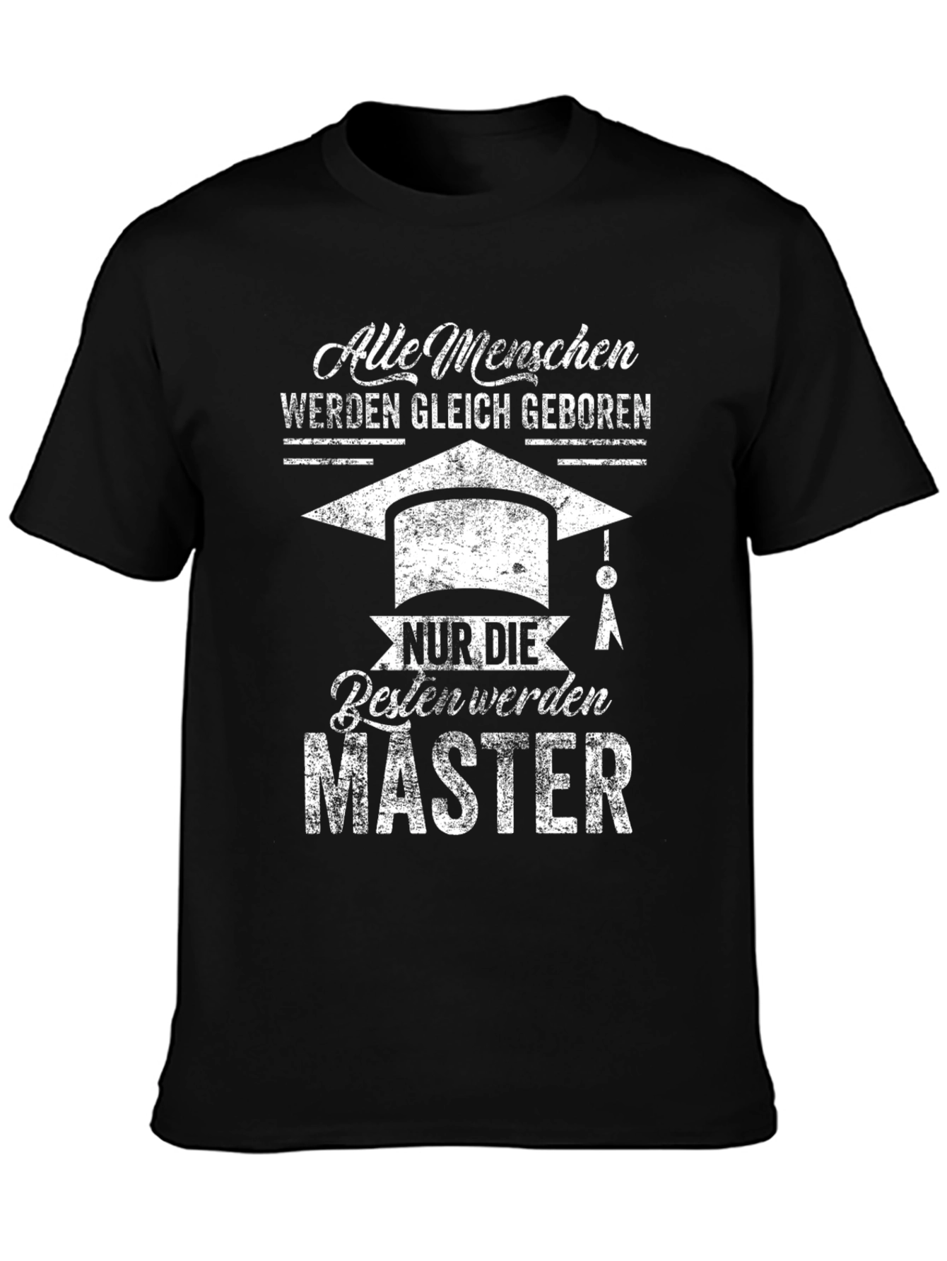 Alle Menschen Master Degree T-Shirt