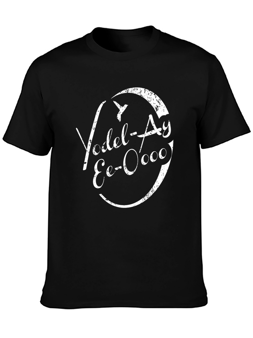 Yodel-Ay Eo-Oooo Black Graphic Tee