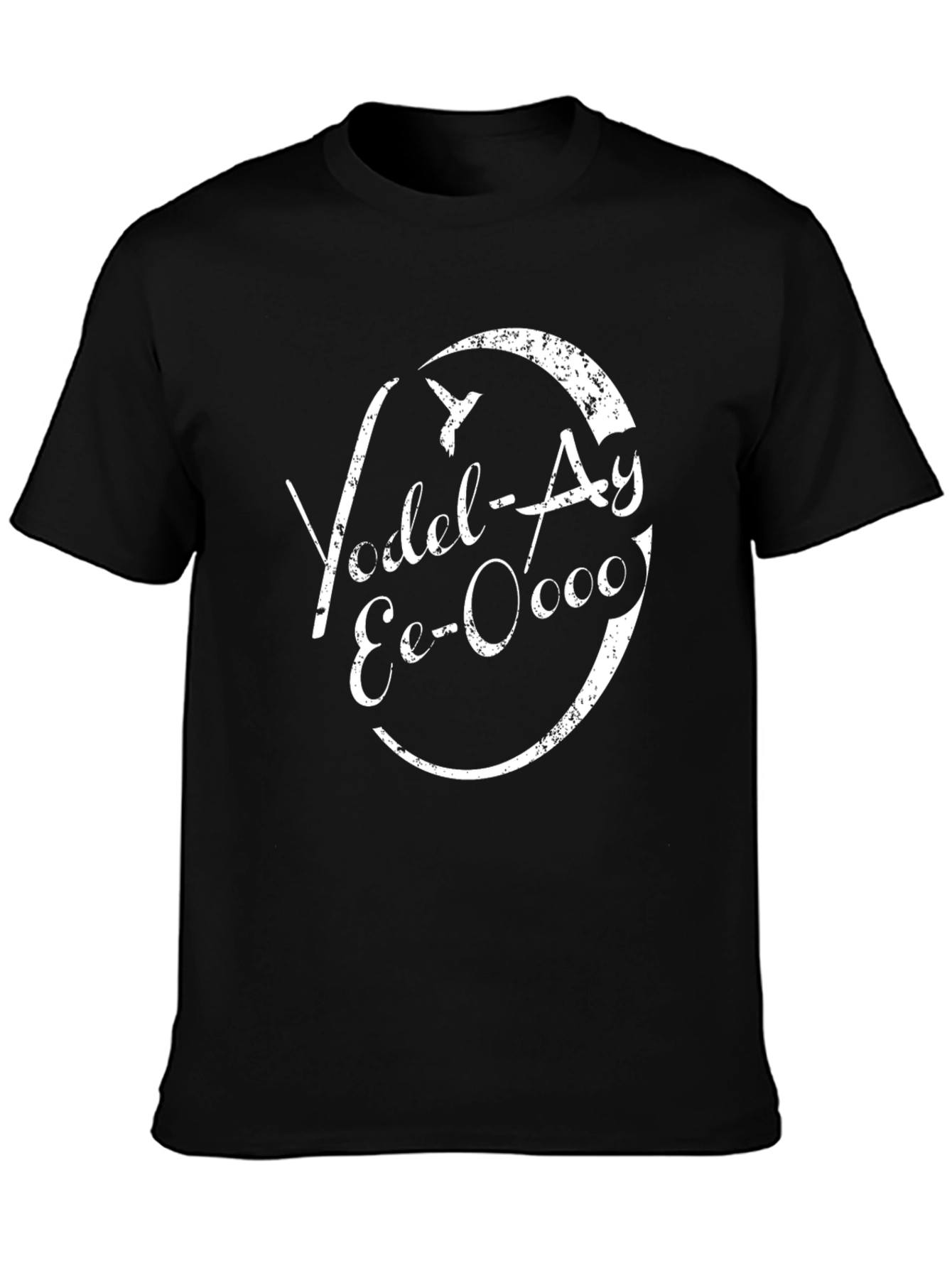 Yodel-Ay Eo-Oooo Black Graphic Tee