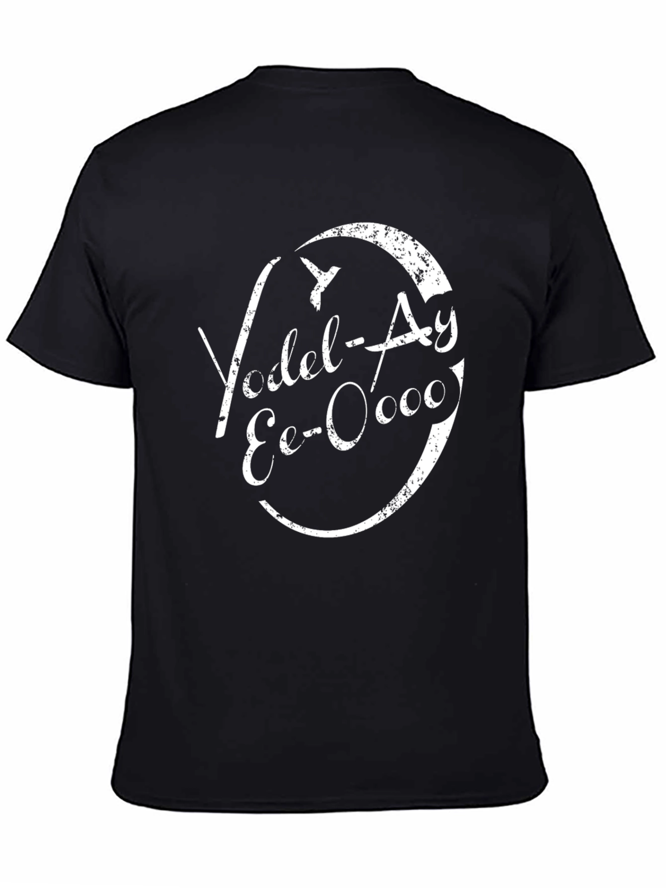 Yodel-Ay Eo-Oooo Black Graphic Tee