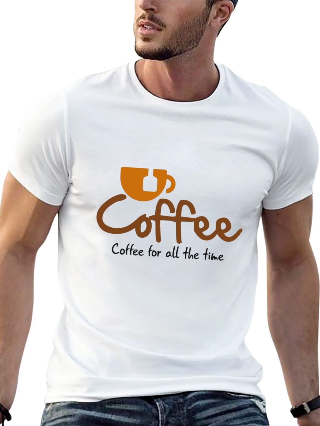Coffee Time T-Shirt - Stylish & Comfortable