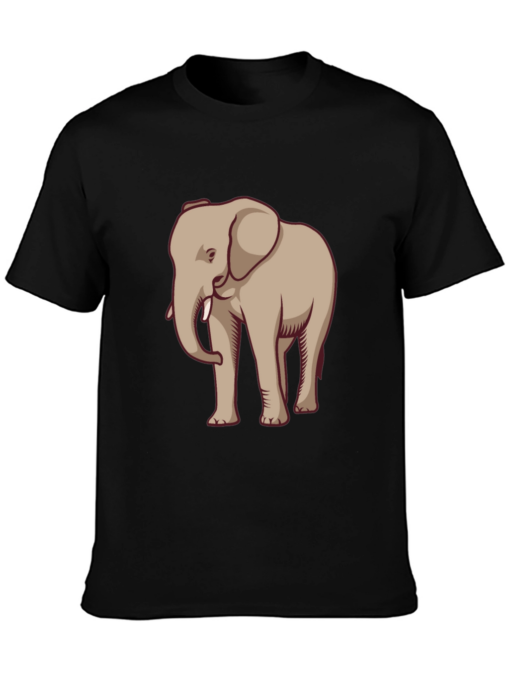 Elephant Graphic Tee - Casual Style