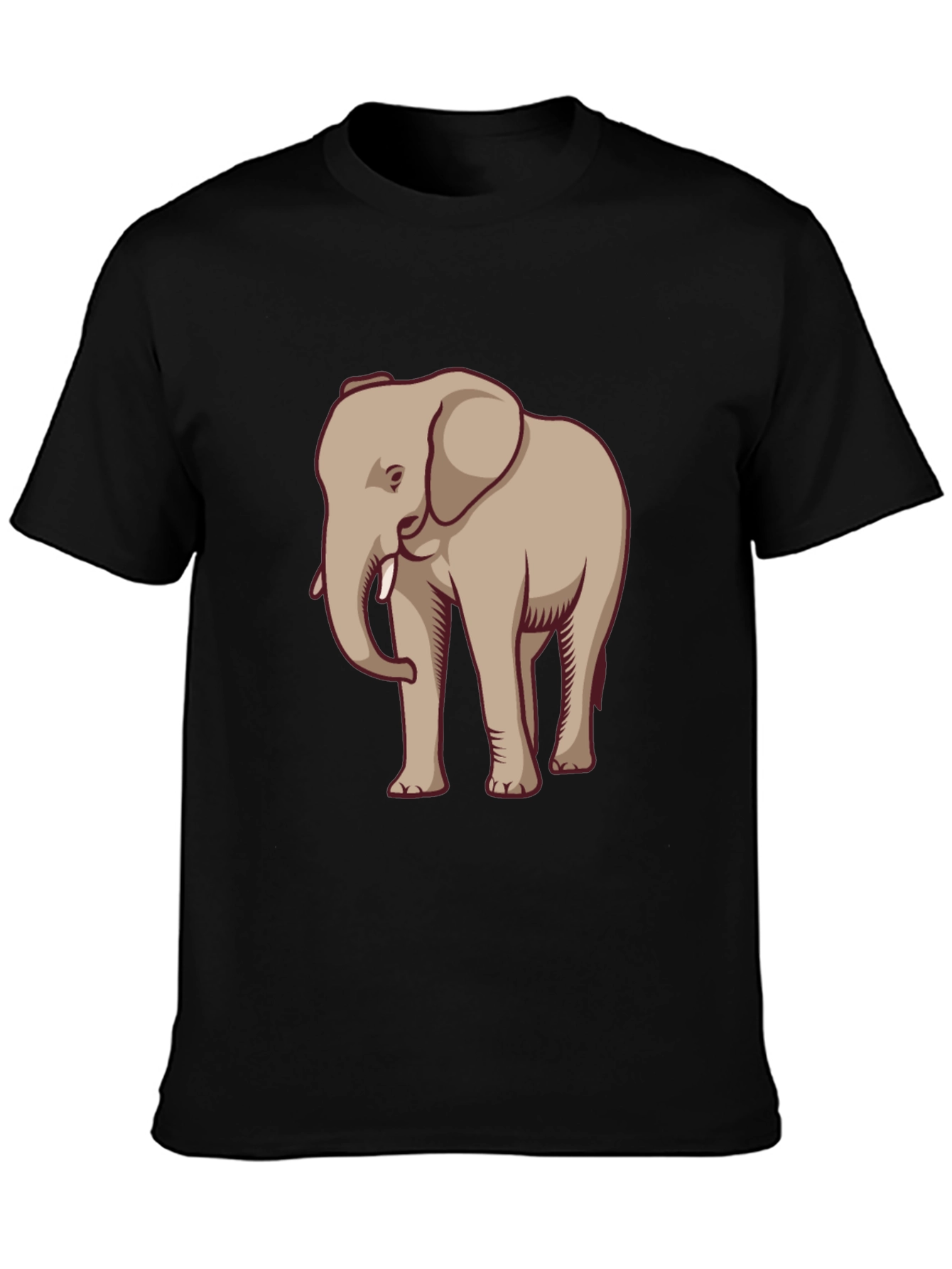 Elephant Graphic Tee - Casual Style
