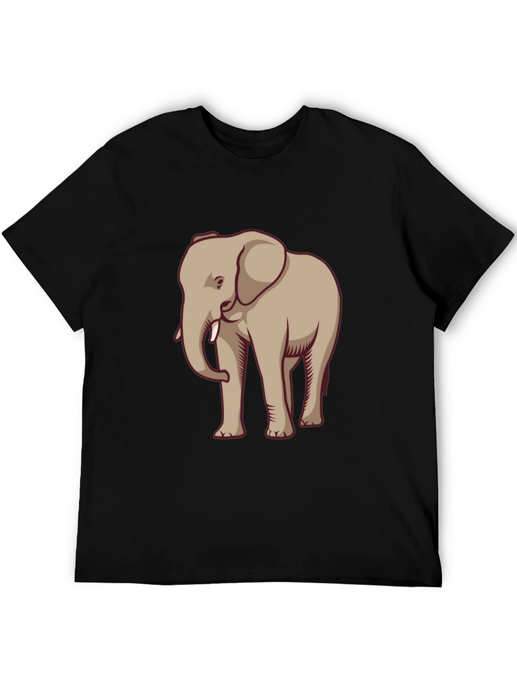 Elephant Graphic Tee - Casual Style