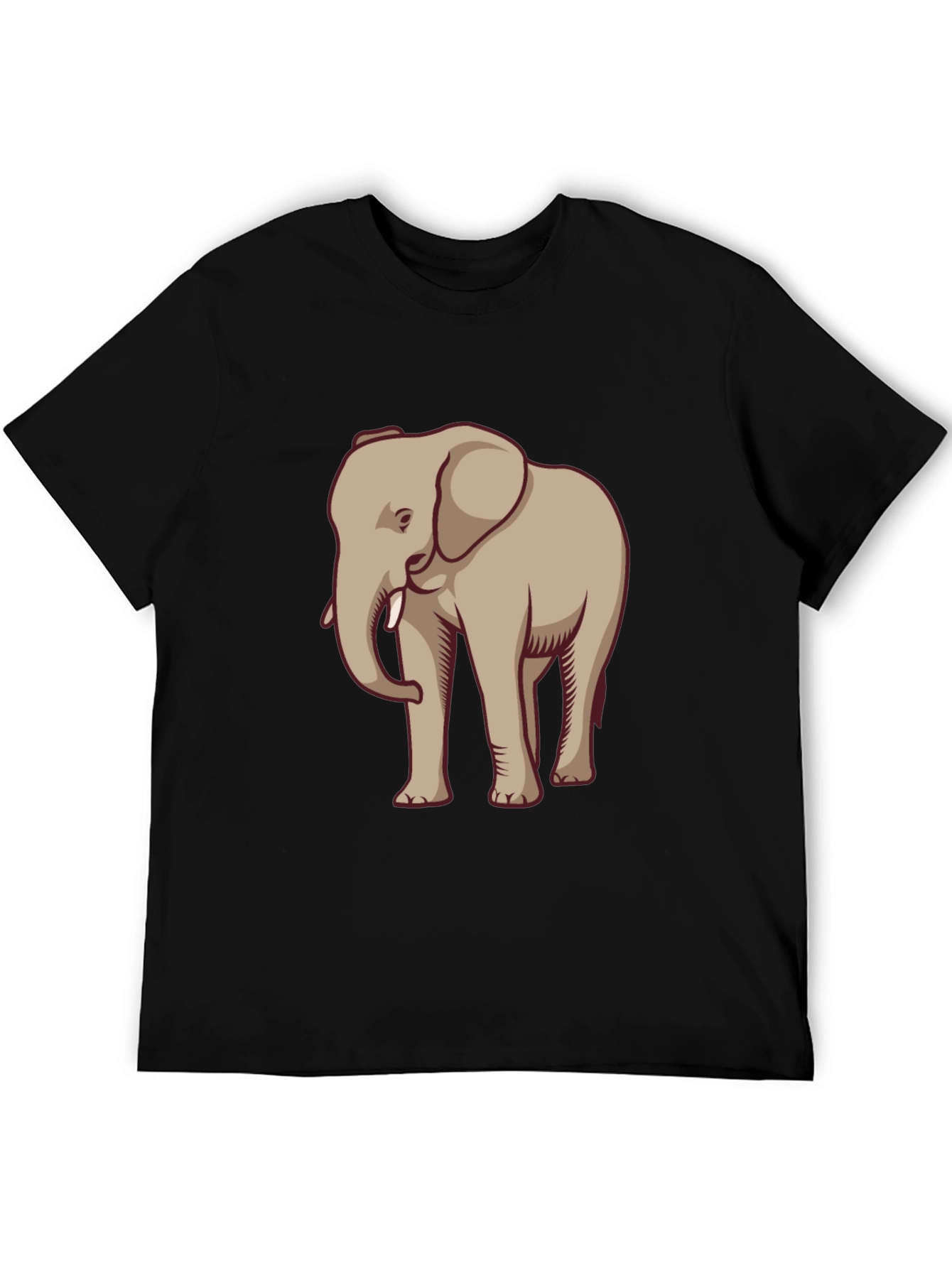 Elephant Graphic Tee - Casual Style