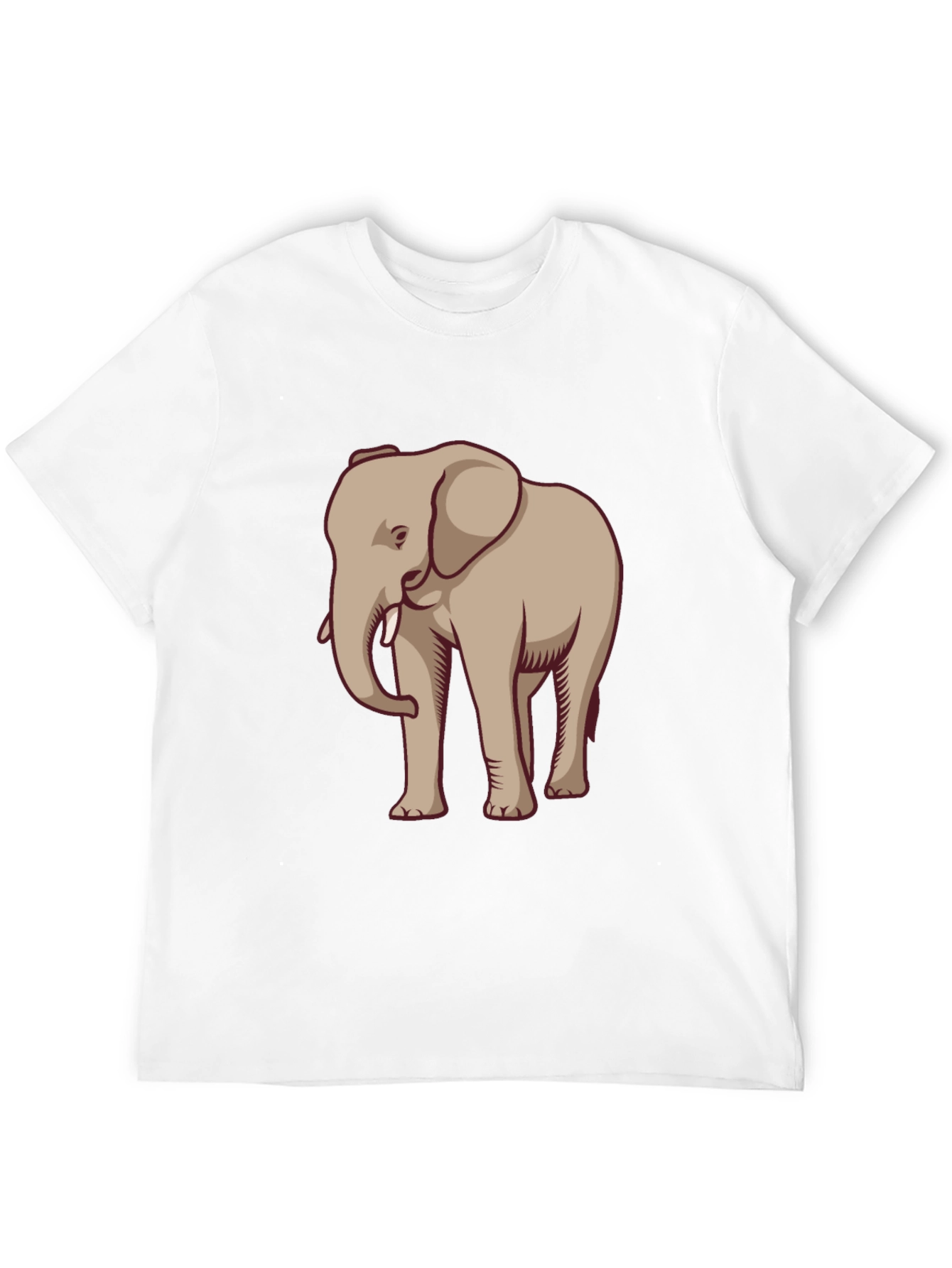 Elephant Graphic Tee - Casual Style