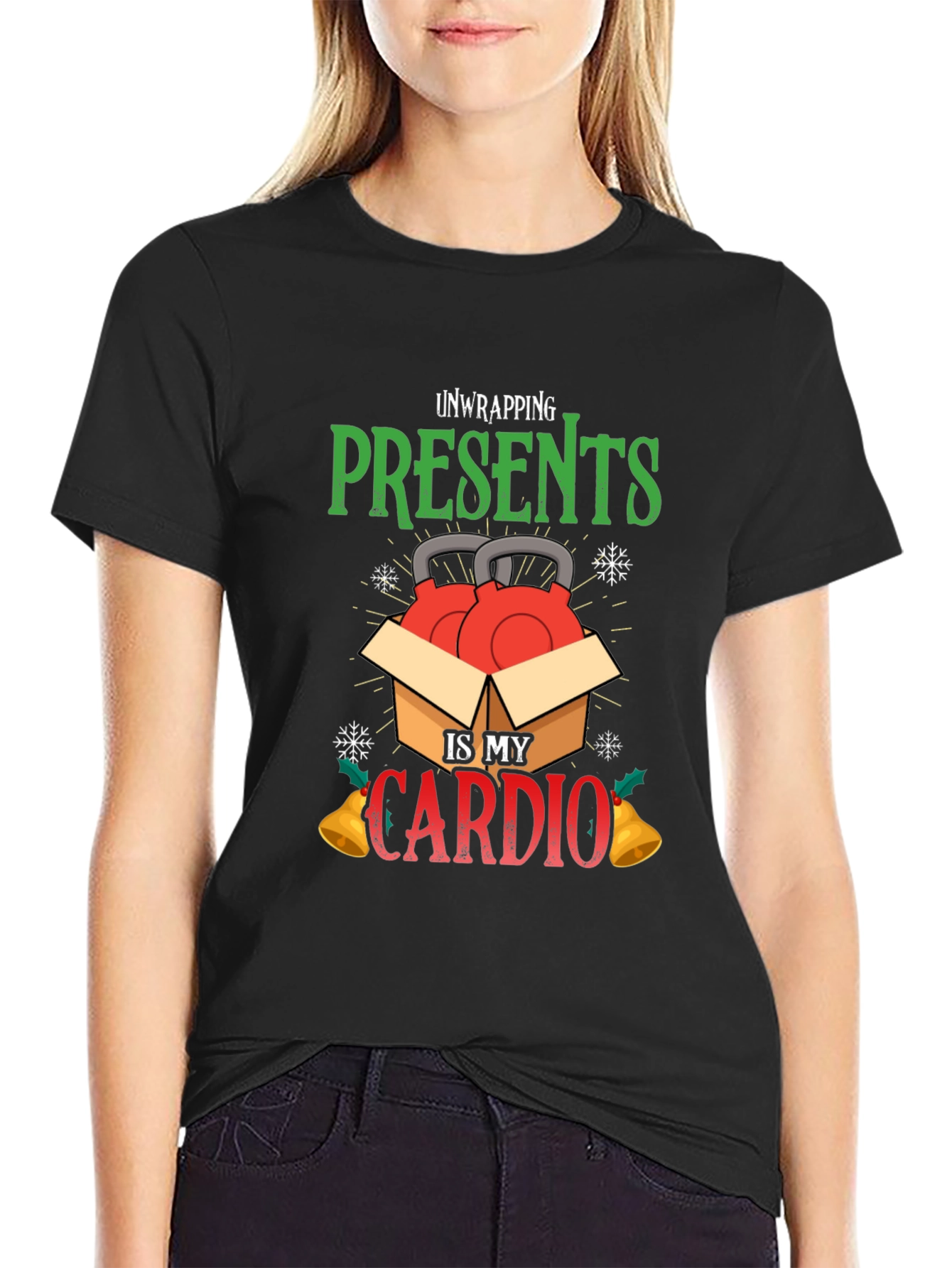Unwrapping Presents Is My Cardio T-Shirt