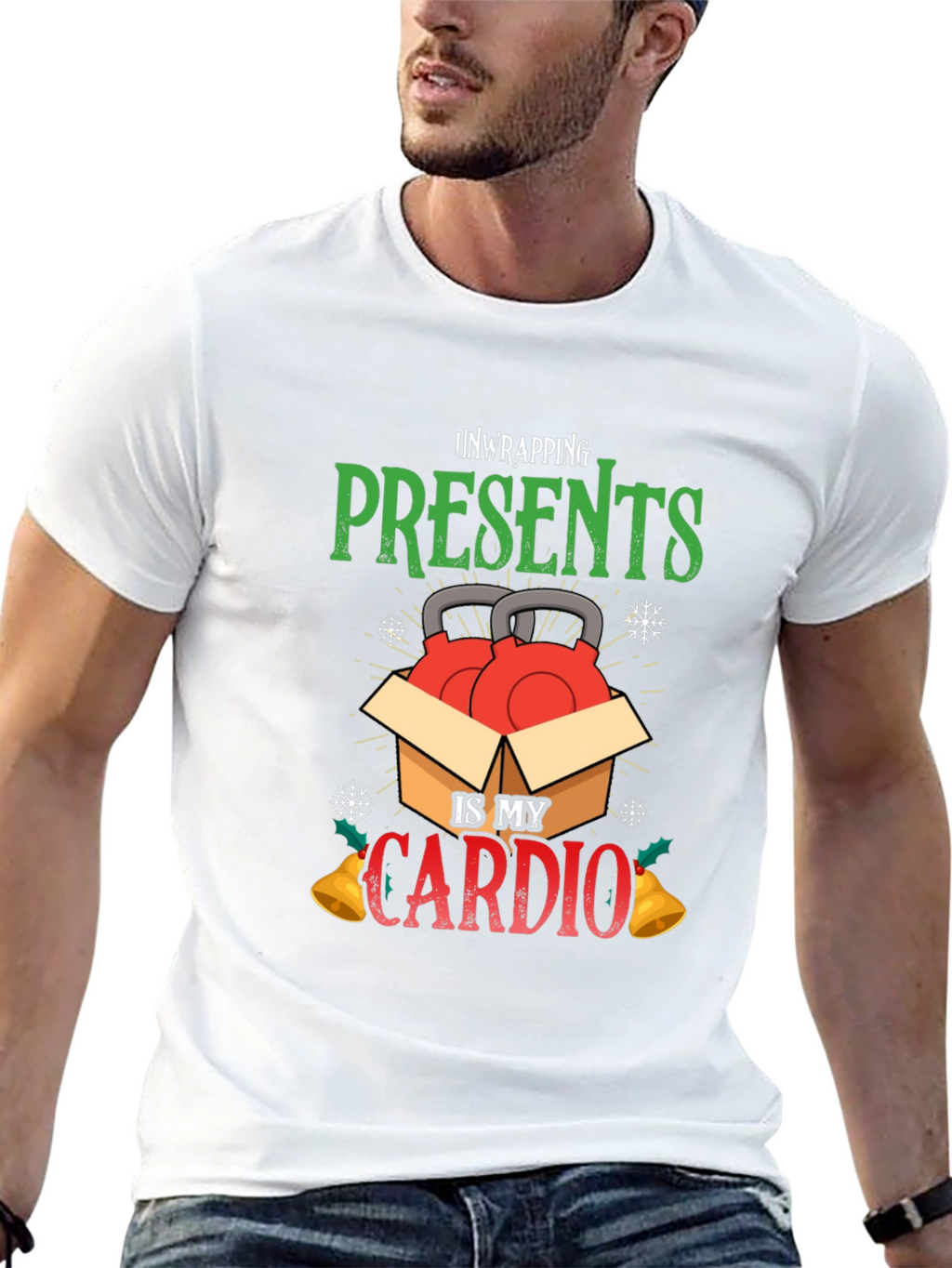Unwrapping Presents Is My Cardio T-Shirt