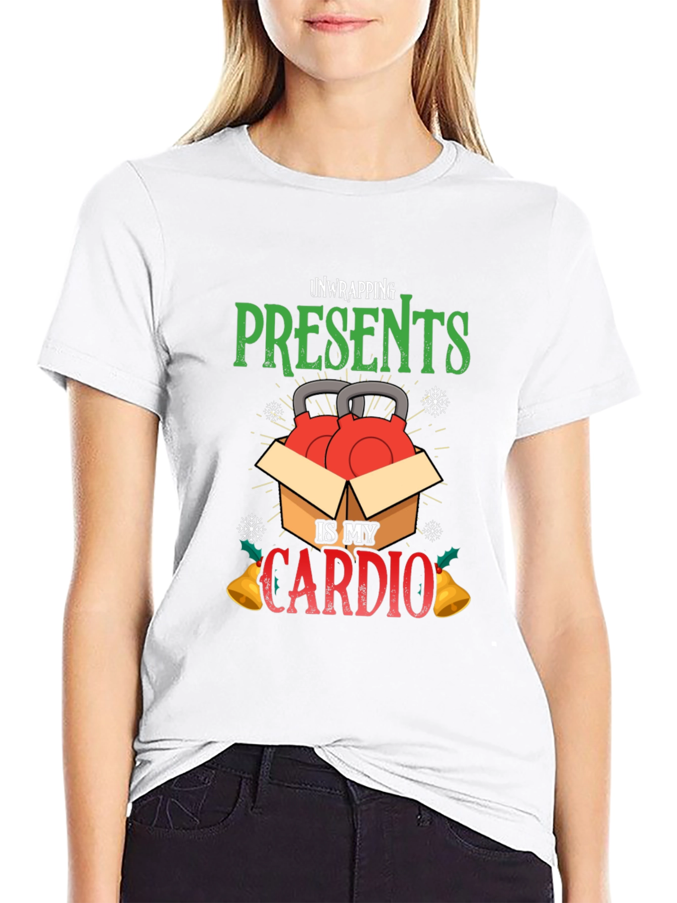 Unwrapping Presents Is My Cardio T-Shirt