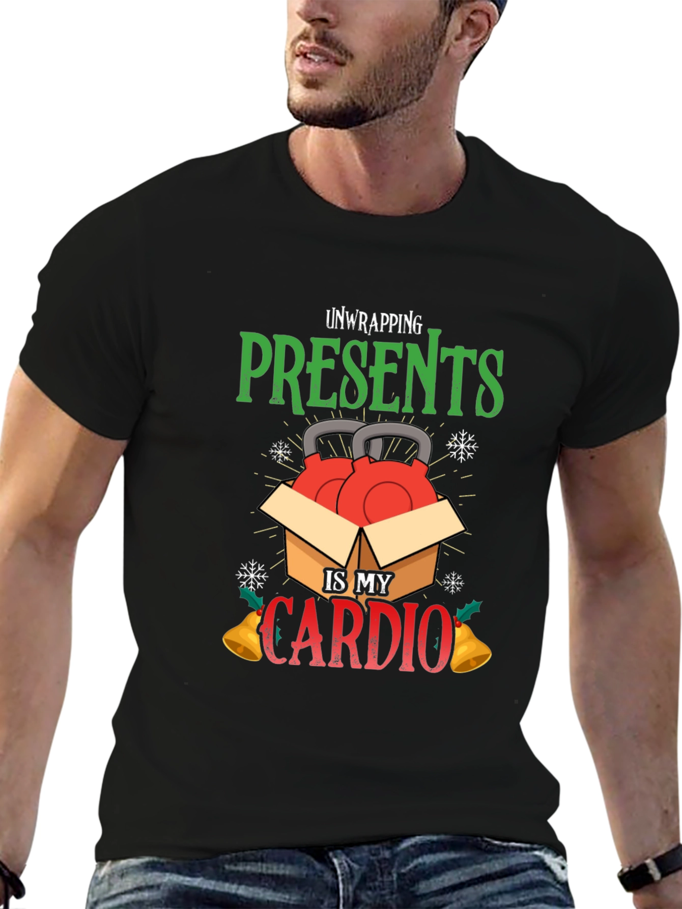 Unwrapping Presents Is My Cardio T-Shirt