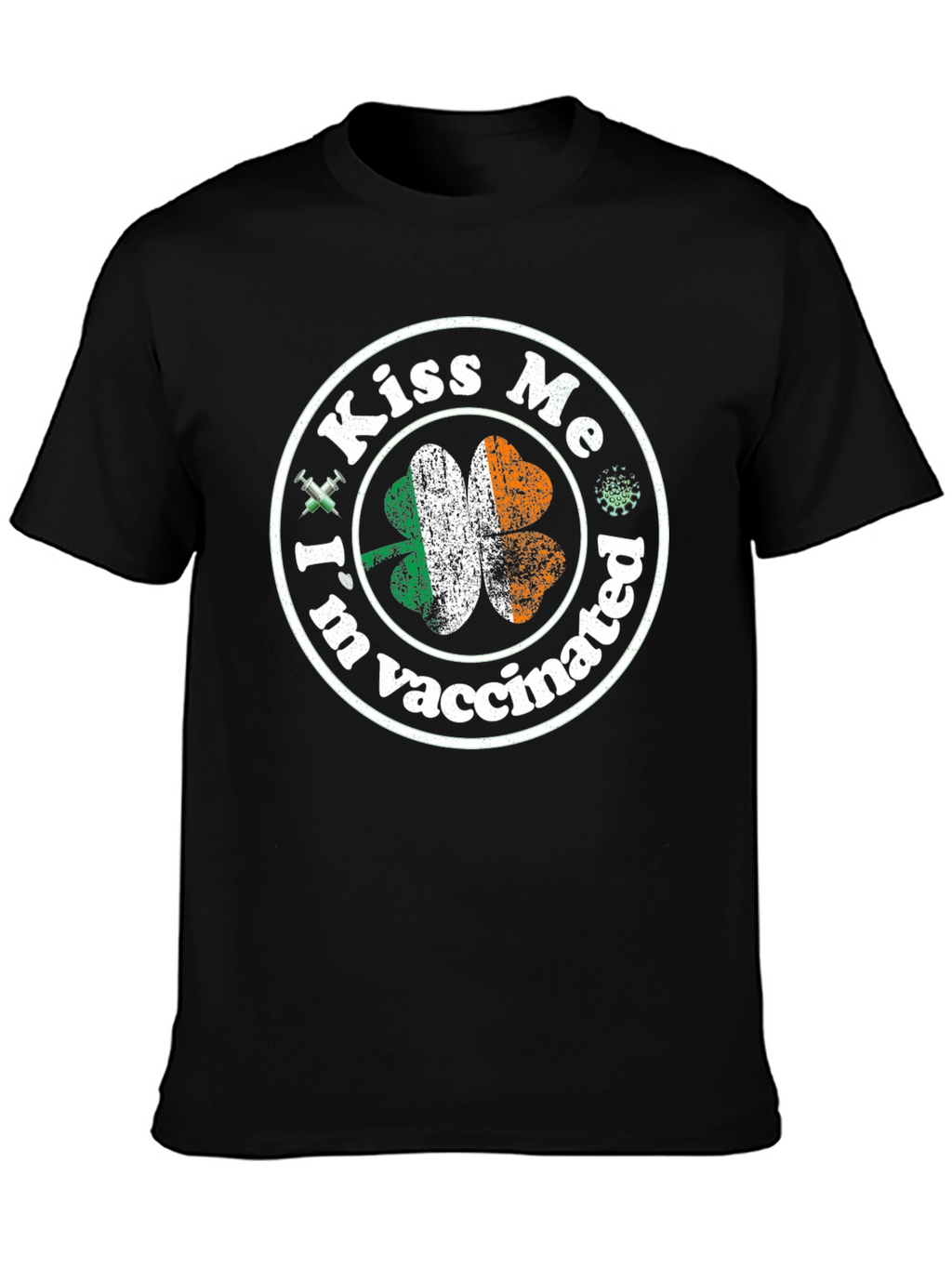 Kiss Me Im Vaccinated St. Patricks Day T-Shirt