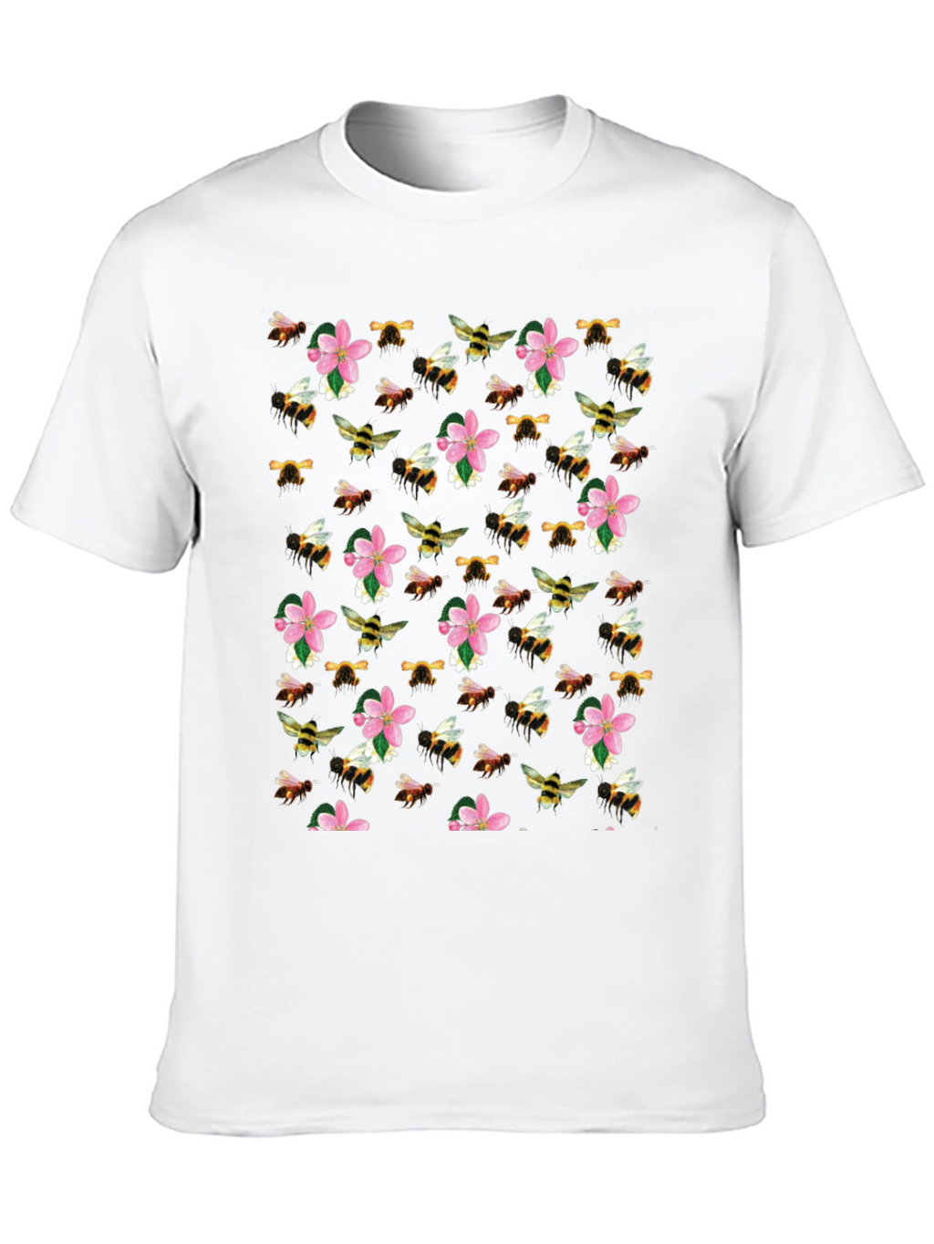 Bee & Blossom Print T-Shirt