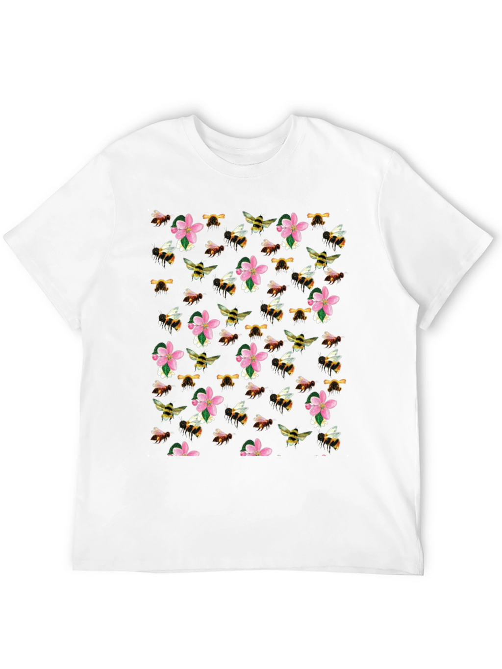 Bee & Blossom Print T-Shirt