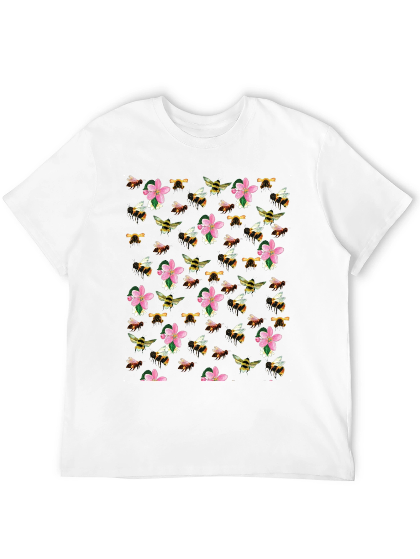Bee & Blossom Print T-Shirt