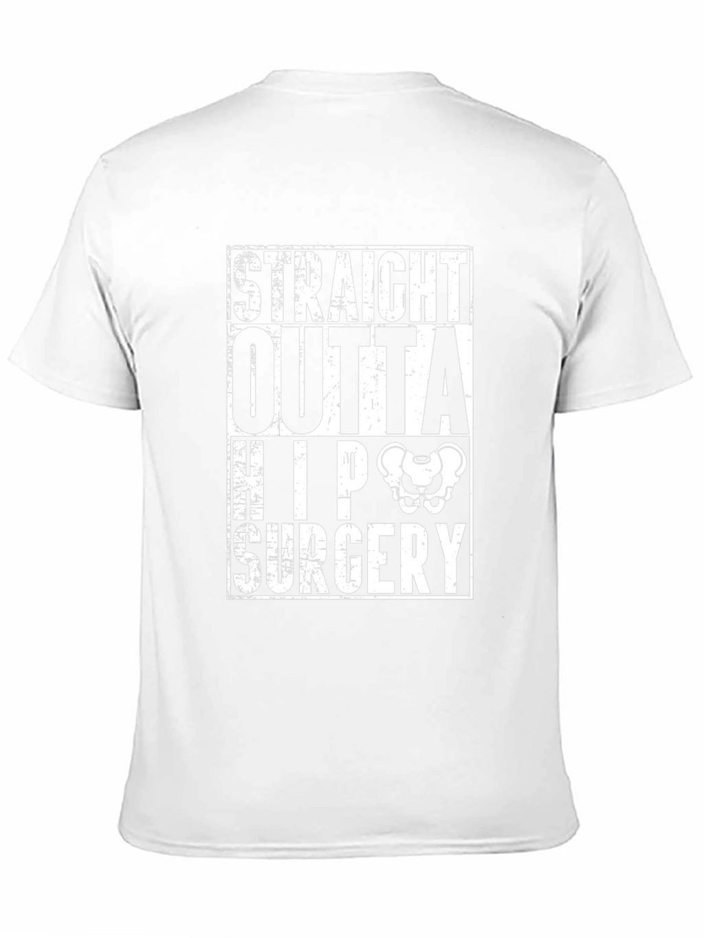 Straight Outta Hip Surgery Funny T-Shirt