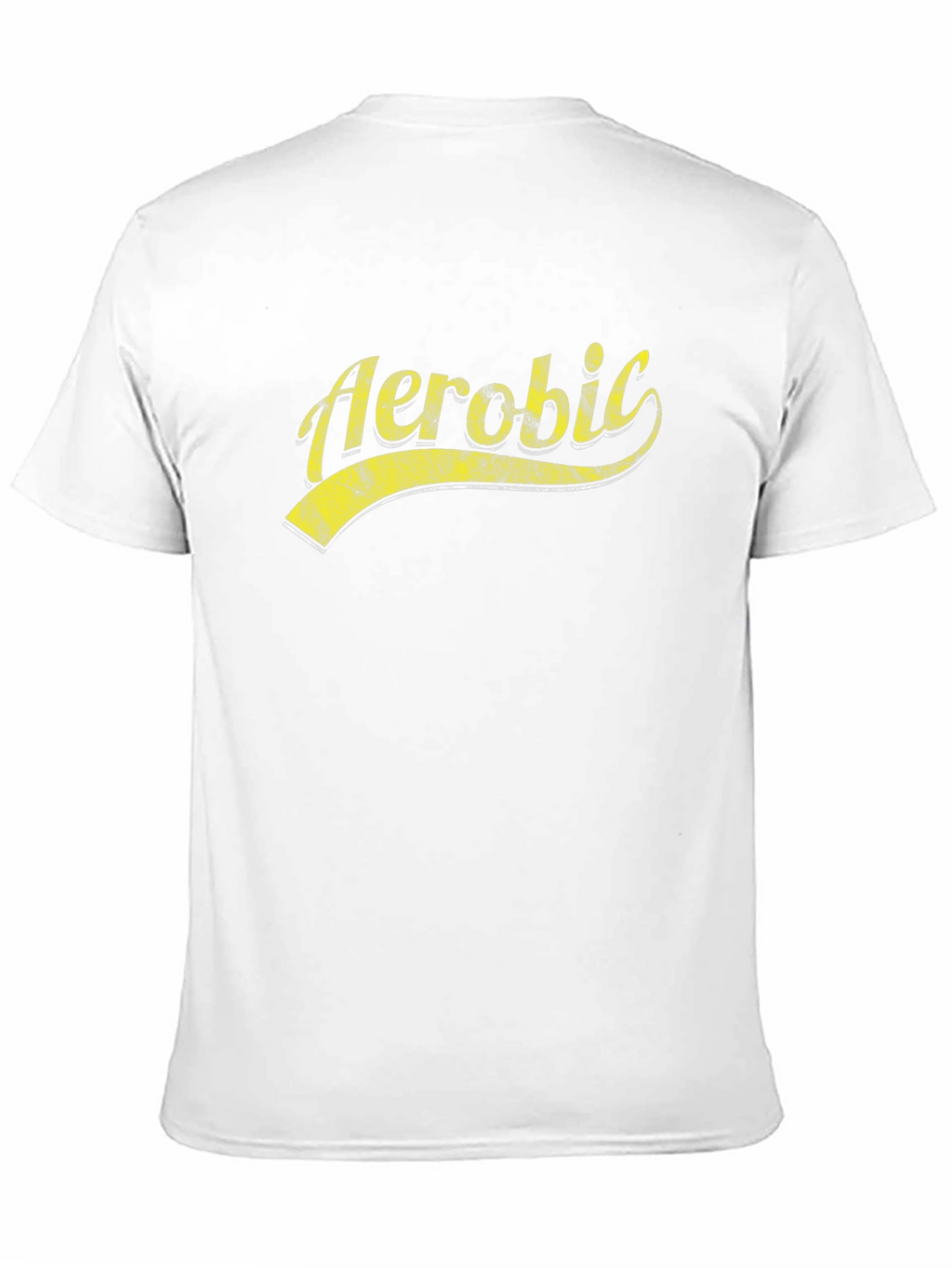Retro Aerobic Graphic Tee - Black