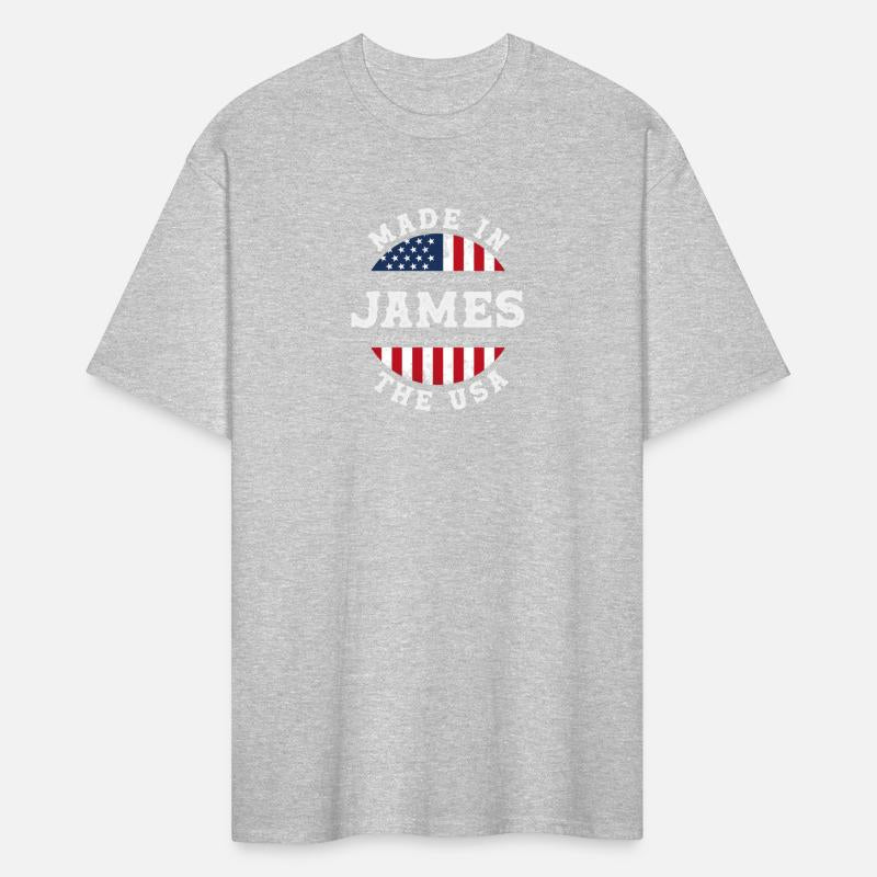 James Name Patriotic American Made in The USA