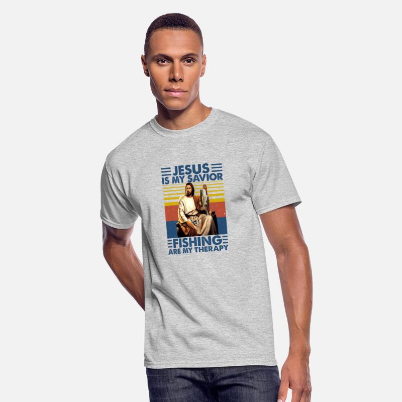 Jesus Is My Savior Fishing Are My Therapy