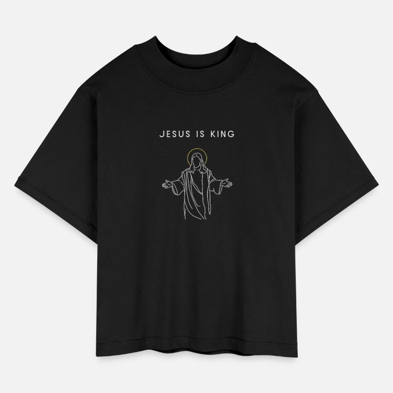 Jesus King Halo Illustration Minimalist