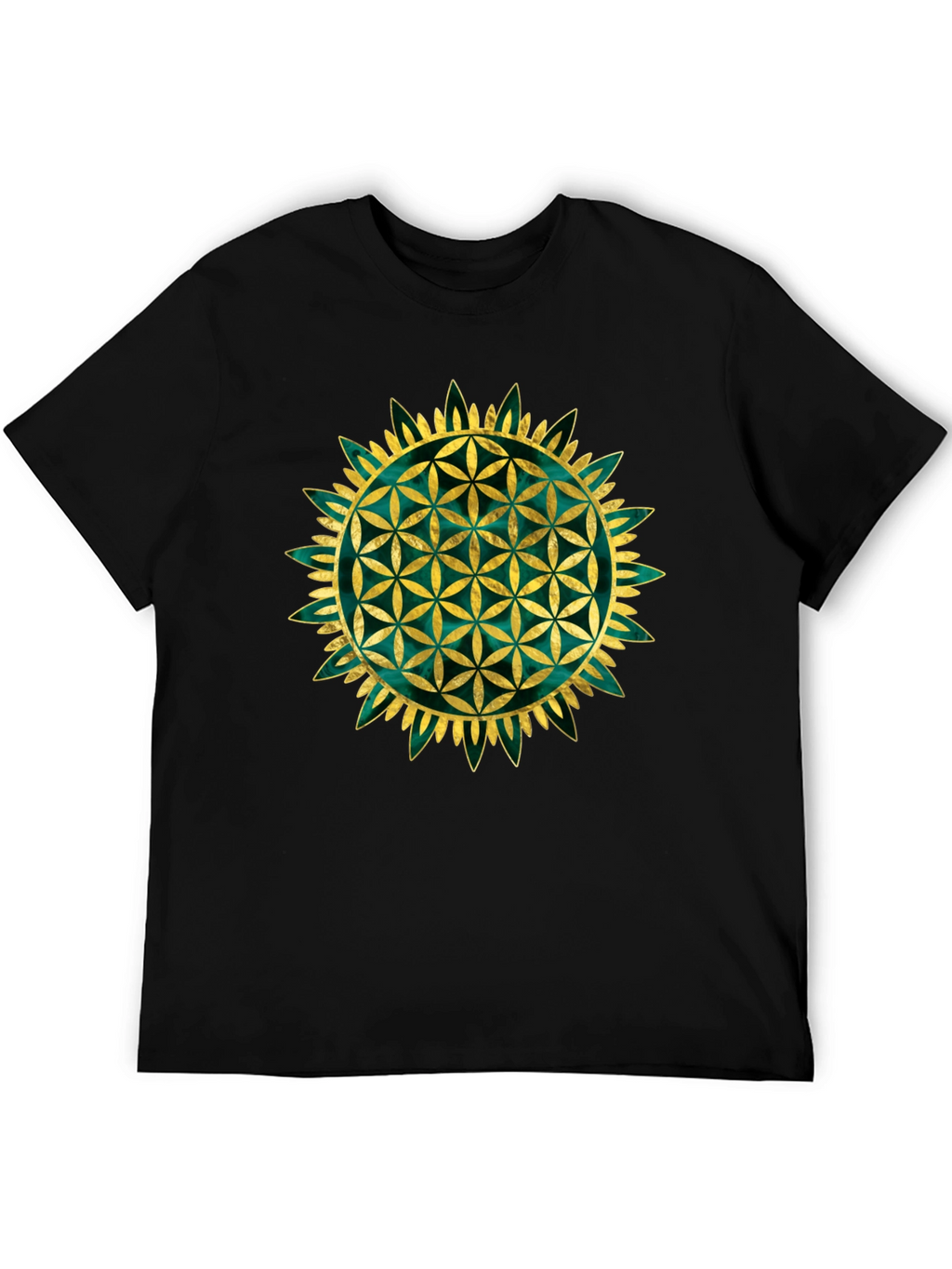 Flower of Life Graphic Tee - Sacred Geometry Shirt