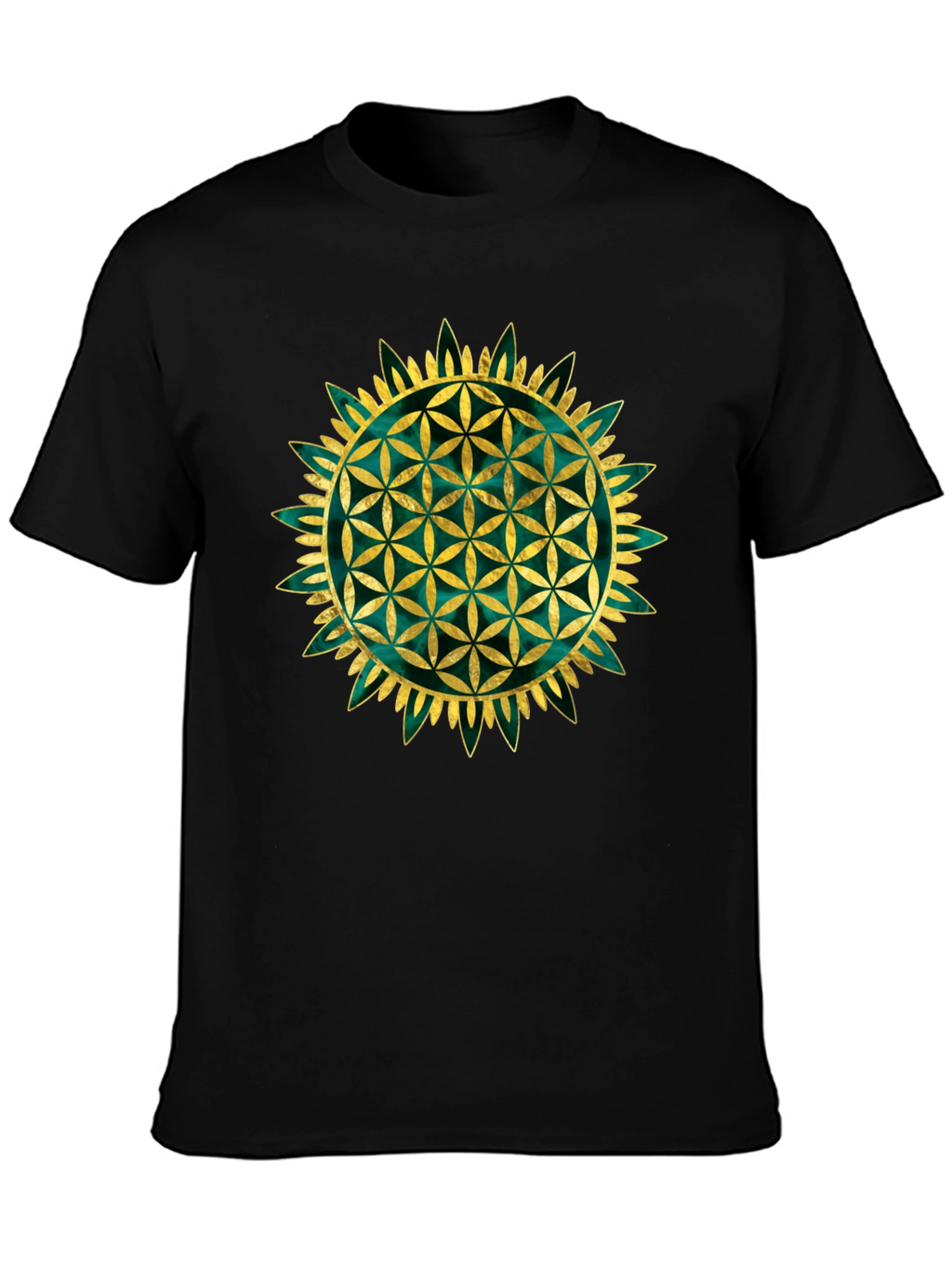Flower of Life Graphic Tee - Sacred Geometry Shirt