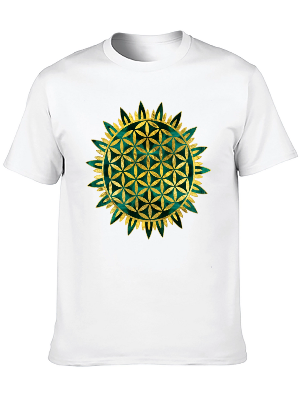 Flower of Life Graphic Tee - Sacred Geometry Shirt
