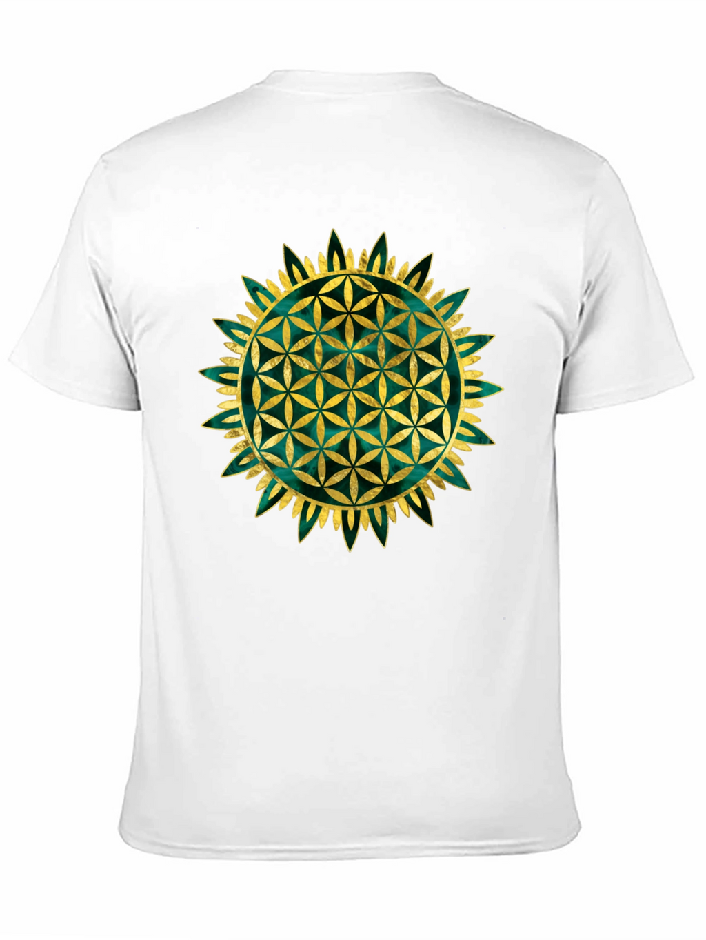 Flower of Life Graphic Tee - Sacred Geometry Shirt