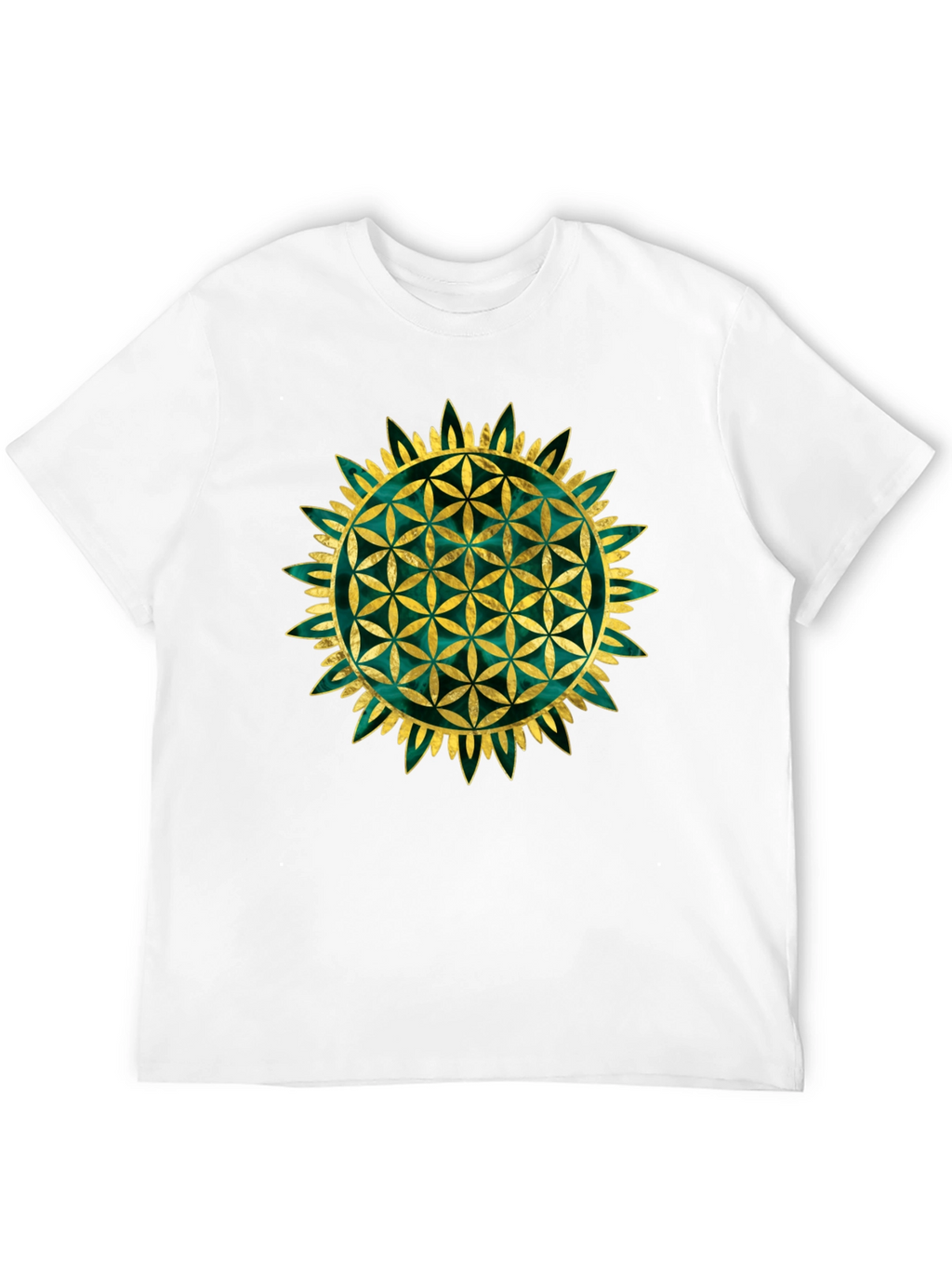 Flower of Life Graphic Tee - Sacred Geometry Shirt