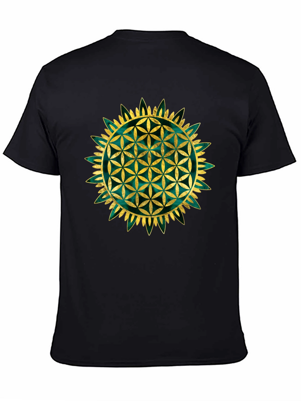 Flower of Life Graphic Tee - Sacred Geometry Shirt