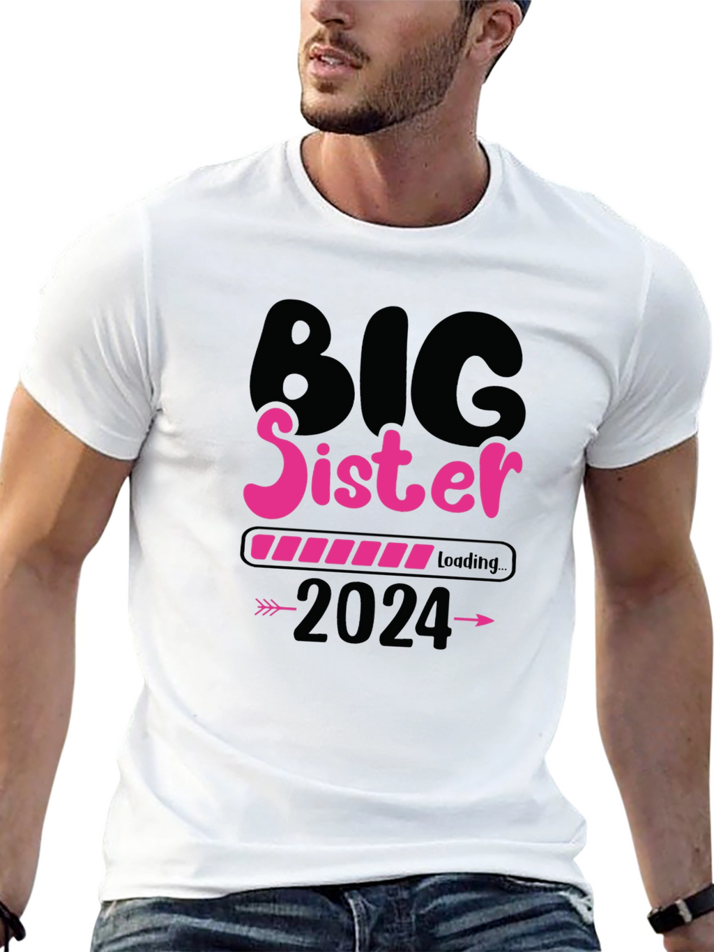 Big Sister Loading 2024 T-Shirt