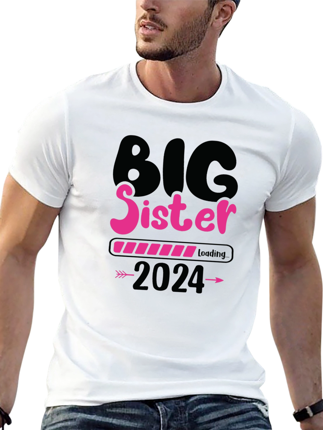 Big Sister Loading 2024 T-Shirt