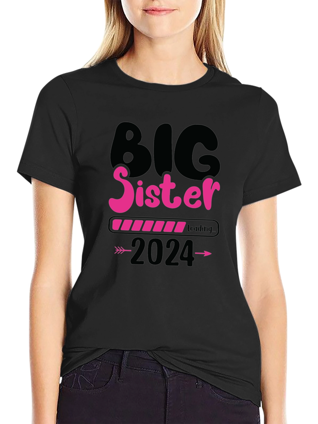 Big Sister Loading 2024 T-Shirt